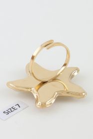 Swimming Star Statement Ring