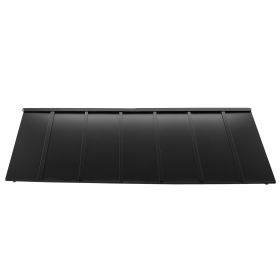 Fixed Metal Awning 80 x 36 in, Window Awning Door Canopy, Stable Triangle Steel Frame Exterior Awnings Rain
