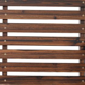 Wooden Porch Swing 4.5 ft, Patio bench swing for Courtyard & Garden, Upgraded 880 lbs Strong Load Capacity