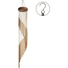 36 Inch Memorial Wind Chime With S Hook, Outdoor Wind Chimes For Home Garden Patio And Peaceful Decoration (Option: Multi)
