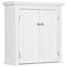 Bathroom Cabinet, Medicine Cabinet, Over Toilet Storage Cabinet with Adjustable Shelves for Entryway, Grey (Option: White)